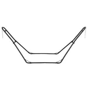 【GARVEE】Heavy-Duty Steel Hammock Stand, 110 * 35 * 45in for 2 People, Portable Design, for 9.5 to 14 ft Hammocks, Ideal for Outdoor Balconies, Porches, Patios, Decks and Backyards