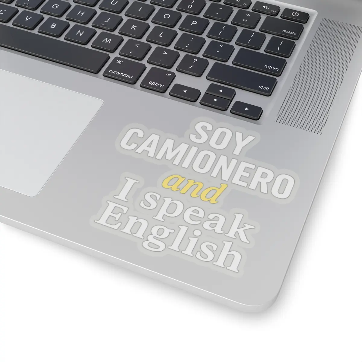 Funny Bilingual Stickers, Playful Decals for Truckers, Laptop Stickers, Gift for Language Lovers, Humorous Car Sticker
