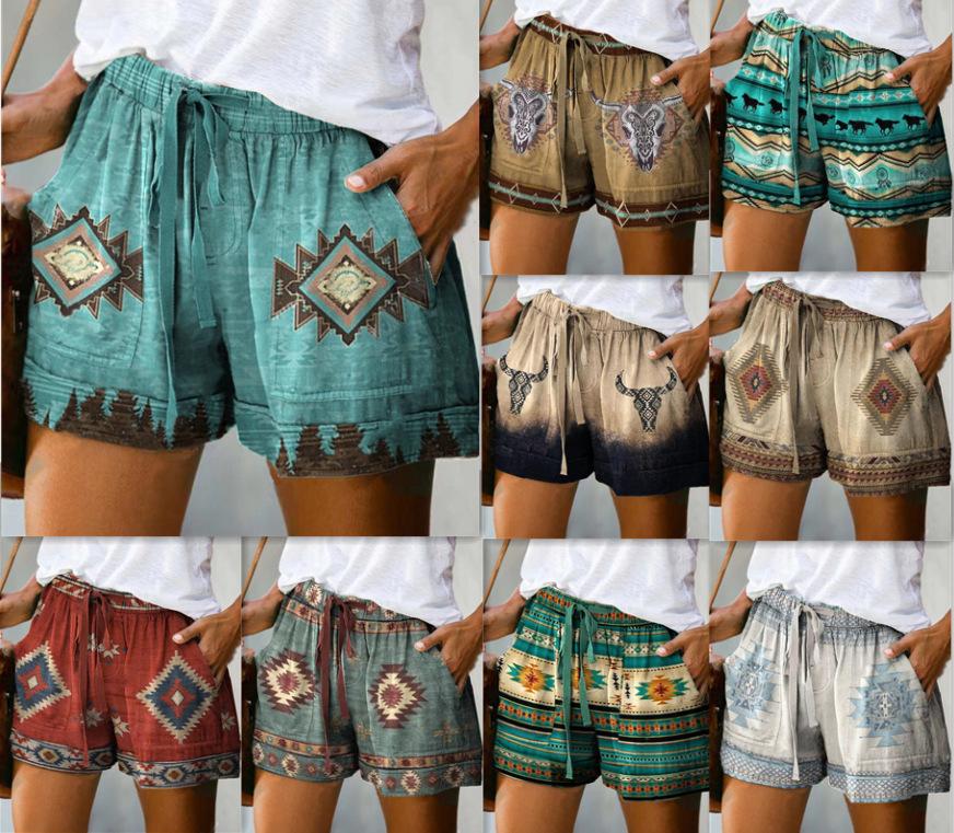 Siempre Tranquilo | Women's Summer Shorts | Loose Lace-up