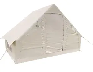 Inflatable Camping Tent with Pump, Easy Setup 4 Season Glamping Tent with High Performance Inflatable Structure, 4-6 Persons Waterproof Windproof Outdoor Self-Supporting Air Tent