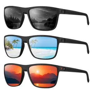 (3 Pack) Polarized Sunglasses for Men, Lightweight SunGlasses with UV Protection for Driving FishingGolf Polarized Lightweight