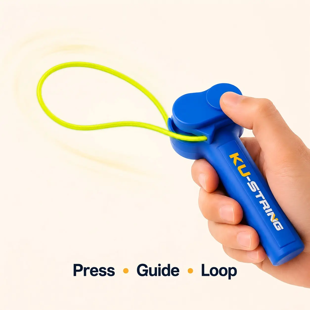 Glowing String Loop Toy - Handheld Light-Up Rope Loop Creation Fidget Toy, Lithium Battery-Powered Stress Relief Aid, Compact to Carry Gift for 6-8 Years Kids’ Open Area Outdoor Play, Halloween Present