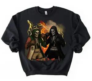 [Sale off up to 50%] Canelo Vs Crawford Sweatshirt, Boxing Canelo vs Terrence Crawford, streetwear graphic tee
