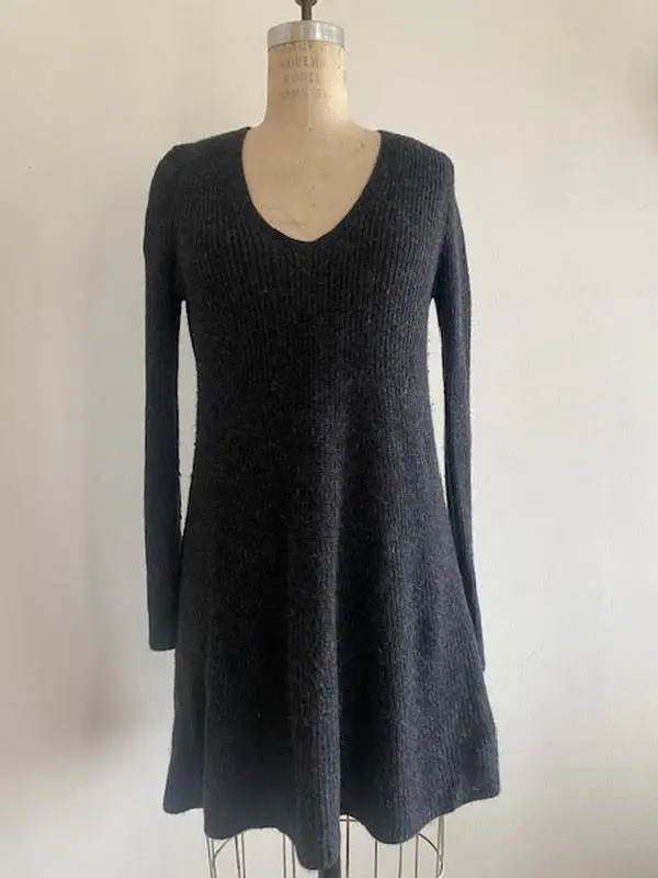 Pre-Owned Peruvian Connection Alpaca Knit A-Line Dress