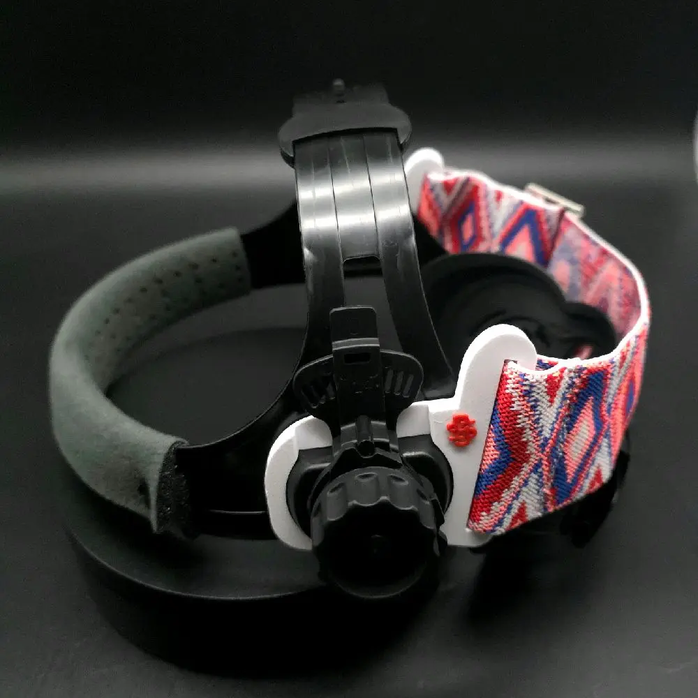 Headstrap For Pipeliners cloud & techniweld welding hood