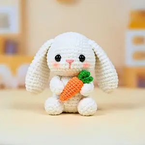 Baby Bunny Crochet Pattern, Easter Crochet Pattern, Amigurumi Rabbit Cute,