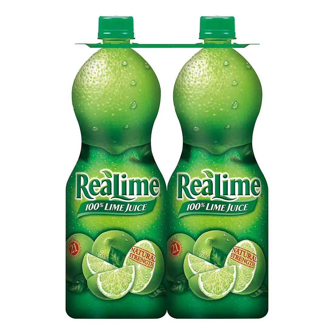 ReaLime 100% Lime Juice, 32 oz ea, Pk of 2 (NO SHIP TO CA)