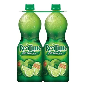 ReaLime 100% Lime Juice, 32 oz ea, Pk of 2 (NO SHIP TO CA)