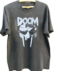 Mf Doom Shirt Mf Doom Classic Style Charcoal Unisex T-Shirt Reprint