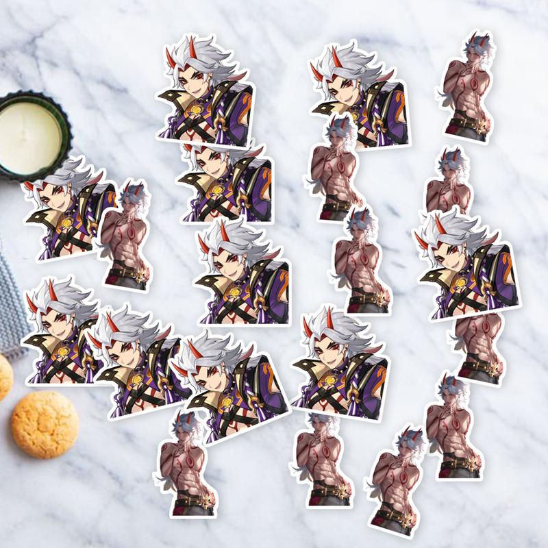 Stickers Pack 20 Pcs Itto Bottle Arataki Bike Vinyl Luggage Peeking Guitar Colorful Aesthetic Car Laptop Skateboard Water Bumper Waterproof