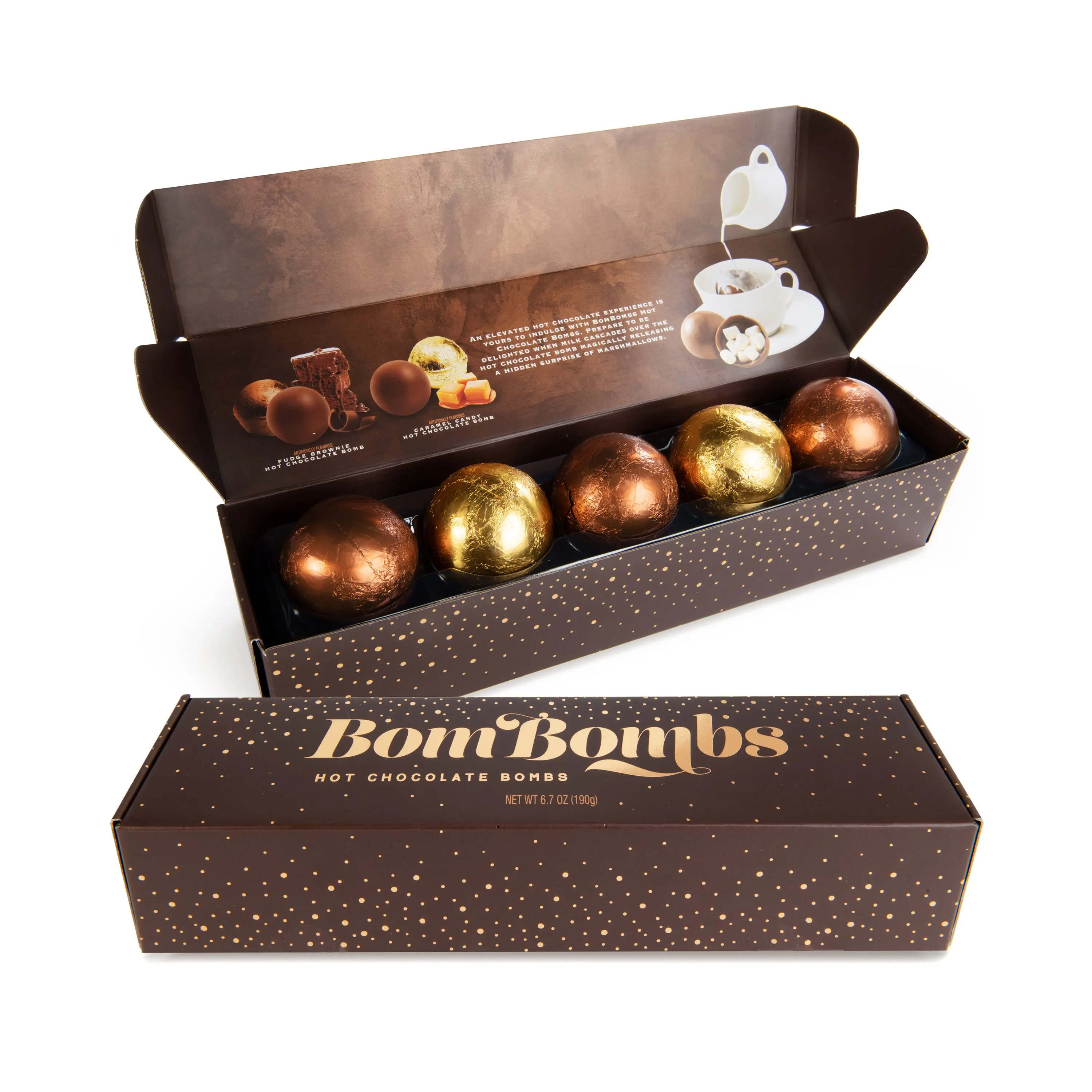 BomBombs Hot Chocolate Bombs, Pack of 5
