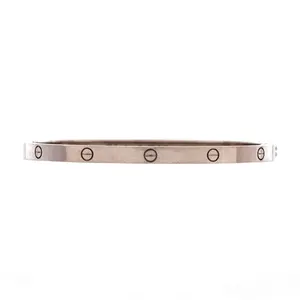 Pre-owned Cartier Love Bracelet 18K White Gold Small by Rebag