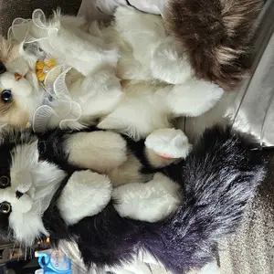 Product Review of 【TikTokShopBacktoSchool】Chongker Stylish Daypack Plush Cat Backpack - Realistic Stuffed Animal Fashion Accessory & Unique Gift for Cat Lovers - 1 Set Gift Wrap from C**y