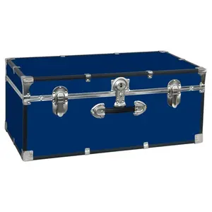 5120-40 BLUE Collegiate 30 in. Footlocker Trunk - Blue