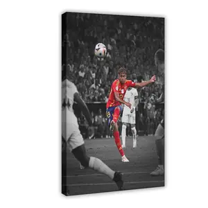 Football Lamine Yamal II Canvas Poster Wall Art Decoration For Home Bedroom Office Living Dorm Room Decor Boys Girls Gift