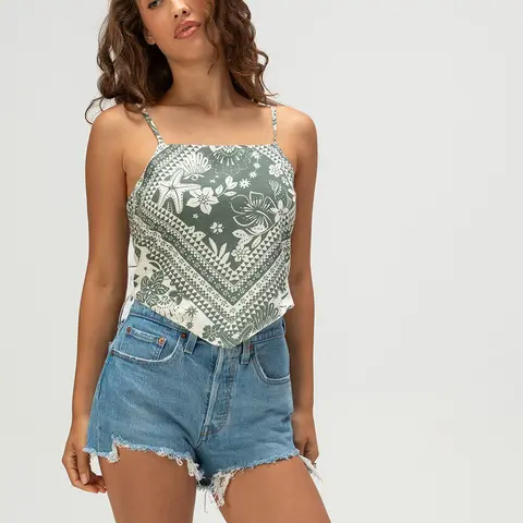LEVI'S 501 High Rise Womens Denim Shorts - Jazz Solo