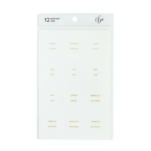 Monthly Planner Tabs