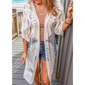 White Lace Kimono