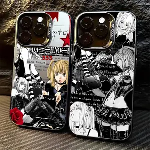 Anime Cute Misa Amane Death Note Phone Case for iPhone 17 16 15 14 13 12 11 Pro Max Plus Air  Anti Fall Matte Cover Unique Gift For Holiday Birthday
