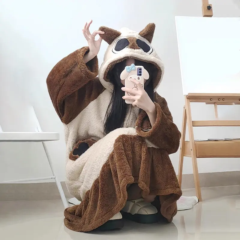 Siamese cat nightgown set