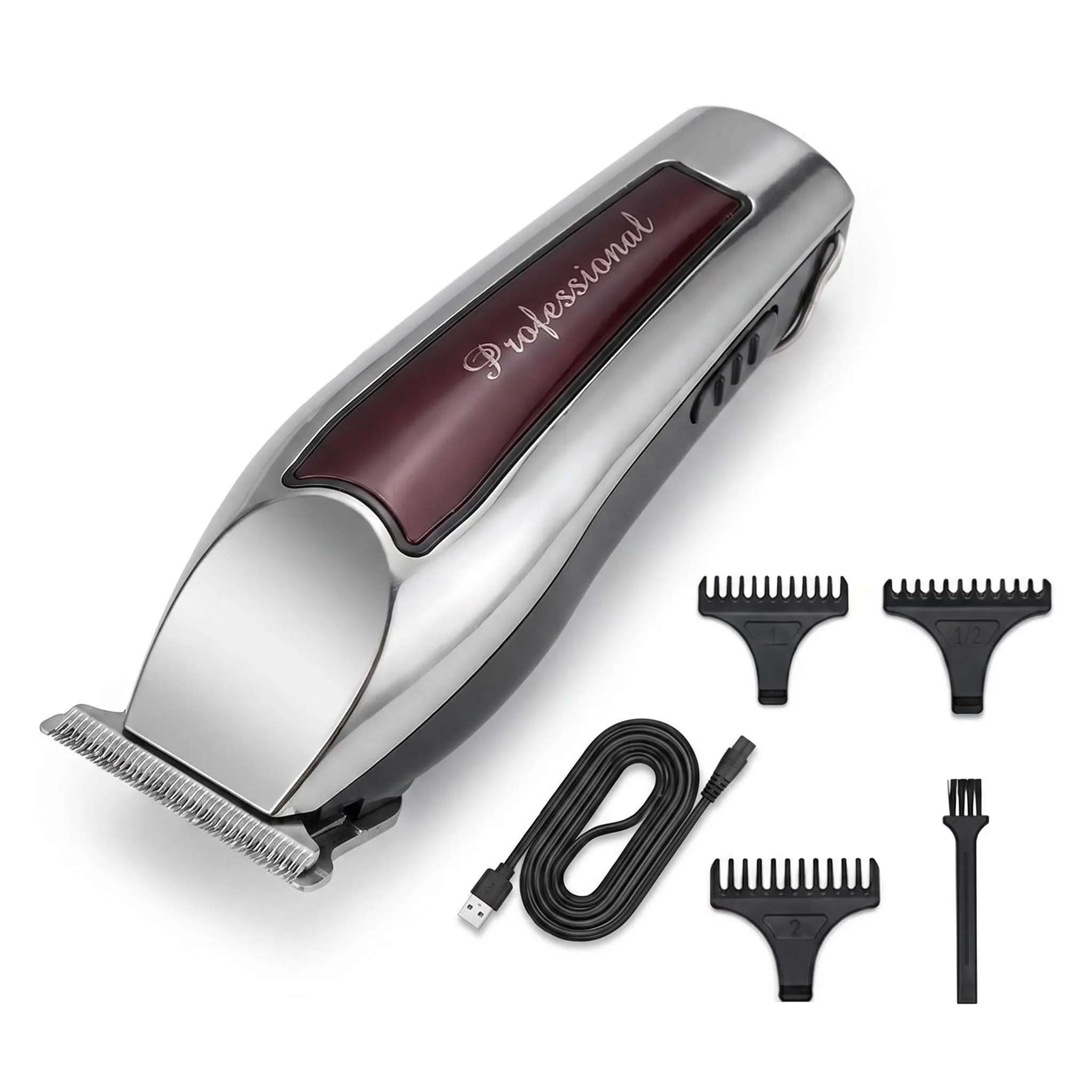 Hair Clipper - Professional cordless hair clipper, comfortable and easy to use, adjustable blades for precise haircuts. Suitable for men, women, and children for haircuts and styling