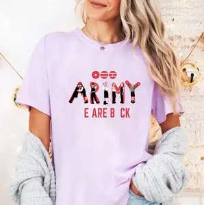 We Are Back 2026 World Tour Shirt, Concert Outfit for Ami, I Purple You Borahae 450566