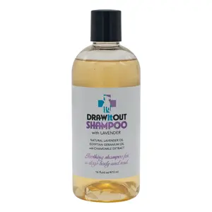 16oz Draw It Out Soothing Lavender Dog Shampoo – Clean & Relax Naturally natural dog
