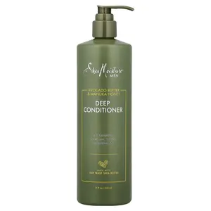SheaMoisture Men, Deep Conditioner, Avocado Butter & Manuka Honey , 15 fl oz (444 ml)