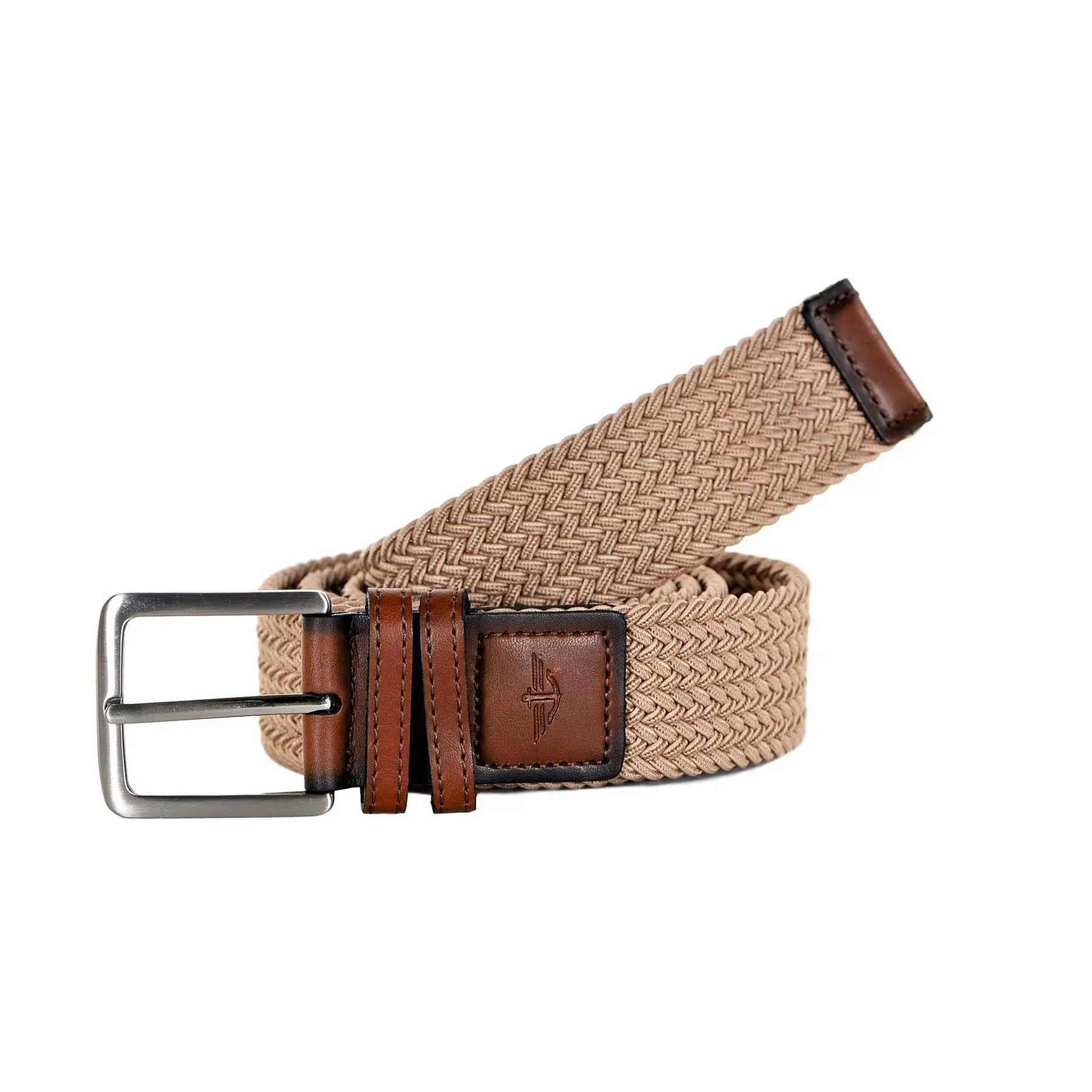 Dockers Men's 1.37 In (35MM) Stretch Fabric Braided Belt