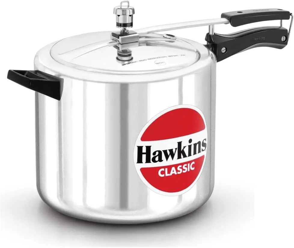 Hawkins CL10 Silver 10 Liter Aluminum Pressure Cooker