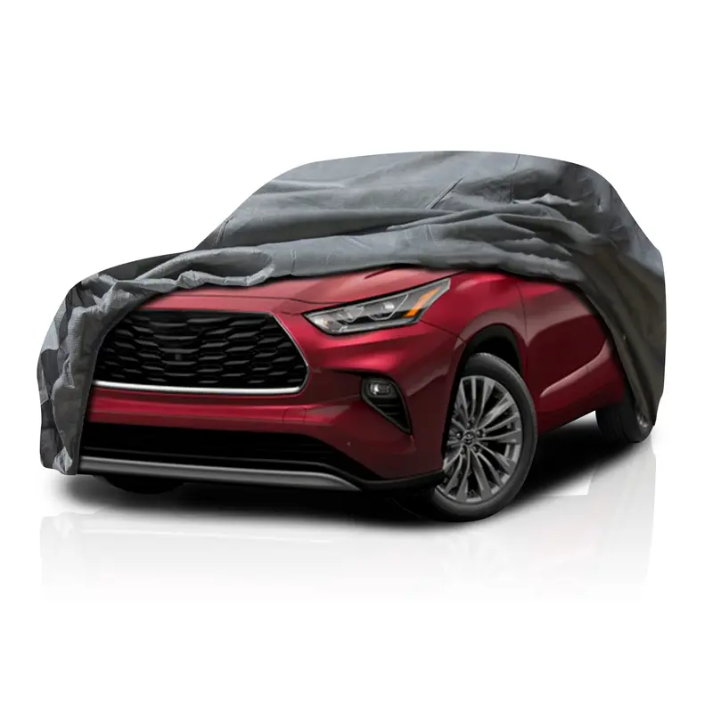 5 Layer Car Cover for Toyota RAV4 2006-2025 SUV 4-Door Semi Custom Fit Full Coverage Pollution, Dust, Sun, Snow, Rain, Hail All Weather Protection, Breathable