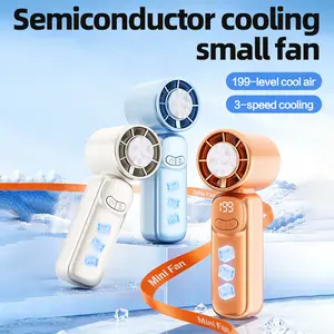 [H KOOLHIVE] Mini 199 Model USB Cooling Turbo Fan, 3-Speed High Velocity Portable Air Cooler powerful airflow