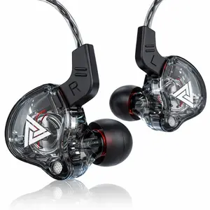 Gift QKZ AK3 Portable Wired In-Ear Earphone, Wired Headphones With Mic, HiFi Subwoofer Noise Cancelling Earphones for Game Sports, 3D Stereo Sound Headphones For Gym & Sports, Headphones 8D Audio, Electronic Earbud In-Ear Monitor HiFi Heavy