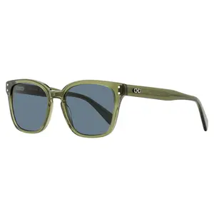 Ferragamo Square Keyhole Sunglasses SF1040SCP 320 Transparent Khaki 55mm