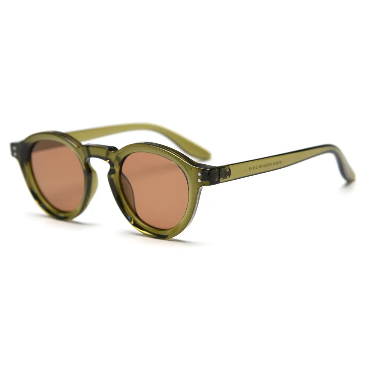 Retro Round TR90 Polarized Sunglasses for Women Mens Cat Eye Vintage Sun glasses Thick Frame Luxury Design Eyewears Eyeglasses Fashion