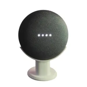 Google 3D-Printed Nest Mini Stand - Sleek & Sturdy Display Holder - Available in Black, White & Gray - Smart Speaker Stand for Enhanced Audio