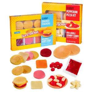 Gummy Lunchables - Your favorite lunchroom meals made gummy