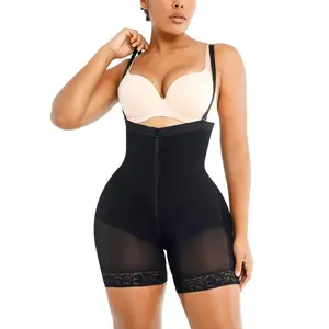 Women's Tummy Control Shapewear, Colombian - style Butt - lifting Shorts with Zipper Crotch, High - waisted Seamless Girdle, Body - shaping Bodysuit, Postpartum Belly Band, Women's Shapewear, Tight - fitting Shapewear, Leg - style Compression