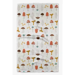 Foraging Geometry Tea Towel