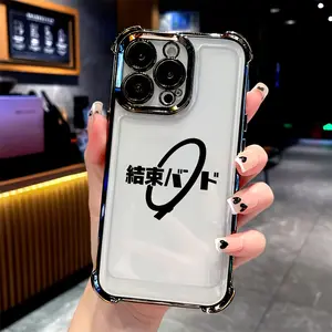 Hot Comics Bocchis The Rocks Phone Case Compatible with for iphone 17, 16E, 16, 15, 14, 13, 12, 11 Mini Pro Max Air X XR XS Max 8 7 Plus, Shockproof Transparent Soft Back Cover.
