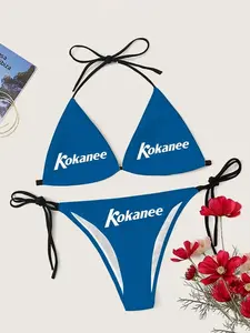 Kokanee Drinking Triangle Bikini Set UUK