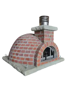 Traditional Wood Fired Brick Pizza Oven - New Haven Rustico