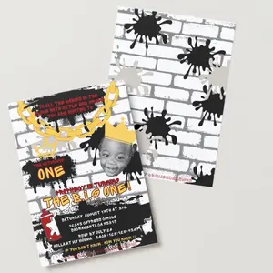 Celebrate with Custom “The Notorious One”Party Invitation