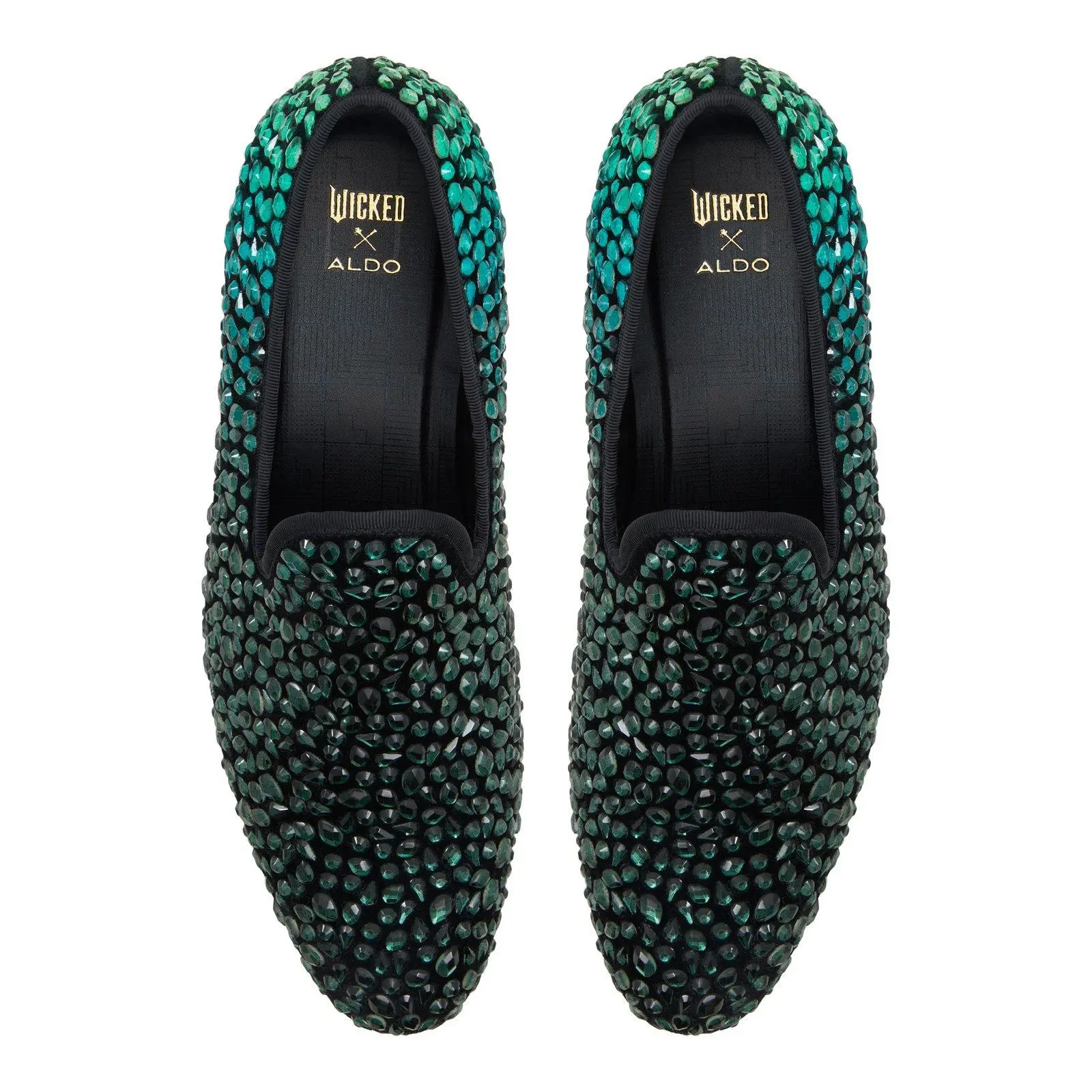 Aldo Jerani Sparkle Dress Loafers ?♣️Beautiful black dress shoes ???? with small shiny  main image 3