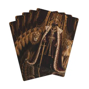 Leo King Poker Cards