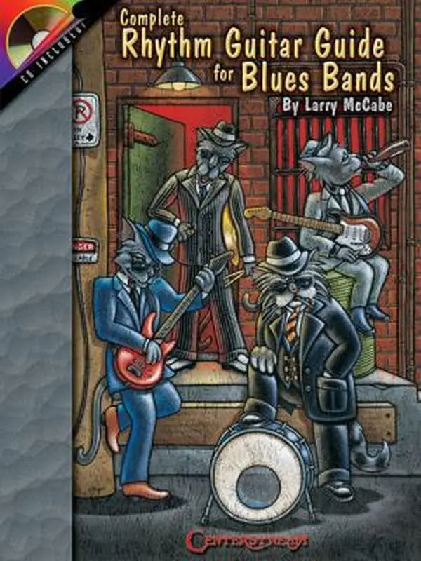 USED Book - Complete Rhythm Guitar Guide for Blues Bands by Larry McCabe (Paperback) - english