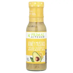 Primal Kitchen Dressing & Marinade Made with Avocado Oil, Honey Mustard, 8 fl oz (236 ml)