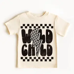 Wild Child Checker Print READY TO PRESS DTF TRANSFER