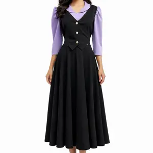 MAXI VESTIDO LILA