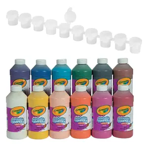 Crayola<sup>®</sup> Washable Tempera Paint Strip Kit for 24